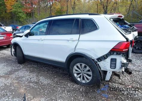 2018 Volkswagen Tiguan z USA, uszkodzony, nr VIN 3VV2B7AX4JM071743